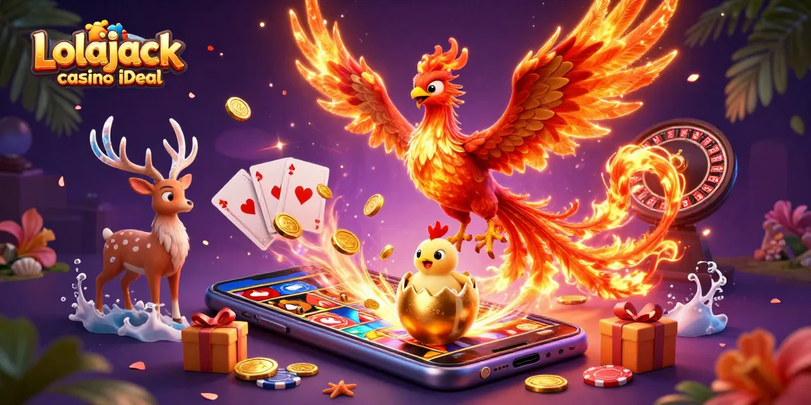 Play big at Lolajack casino iDeal with vibrant slots, bonus games, and immersive gaming elements.